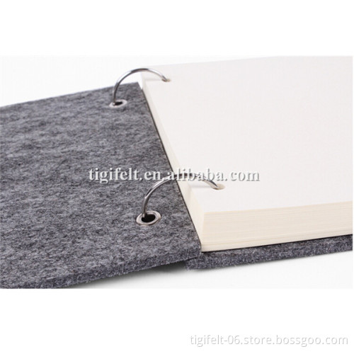 Modern desigh felt memo book